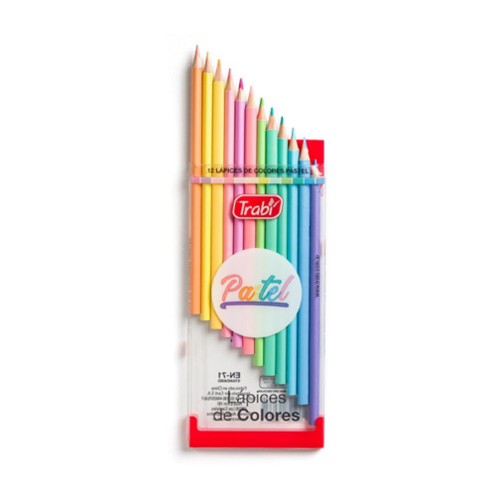 lapcolor-trabi-x-12-largos-pastel-madera-570653