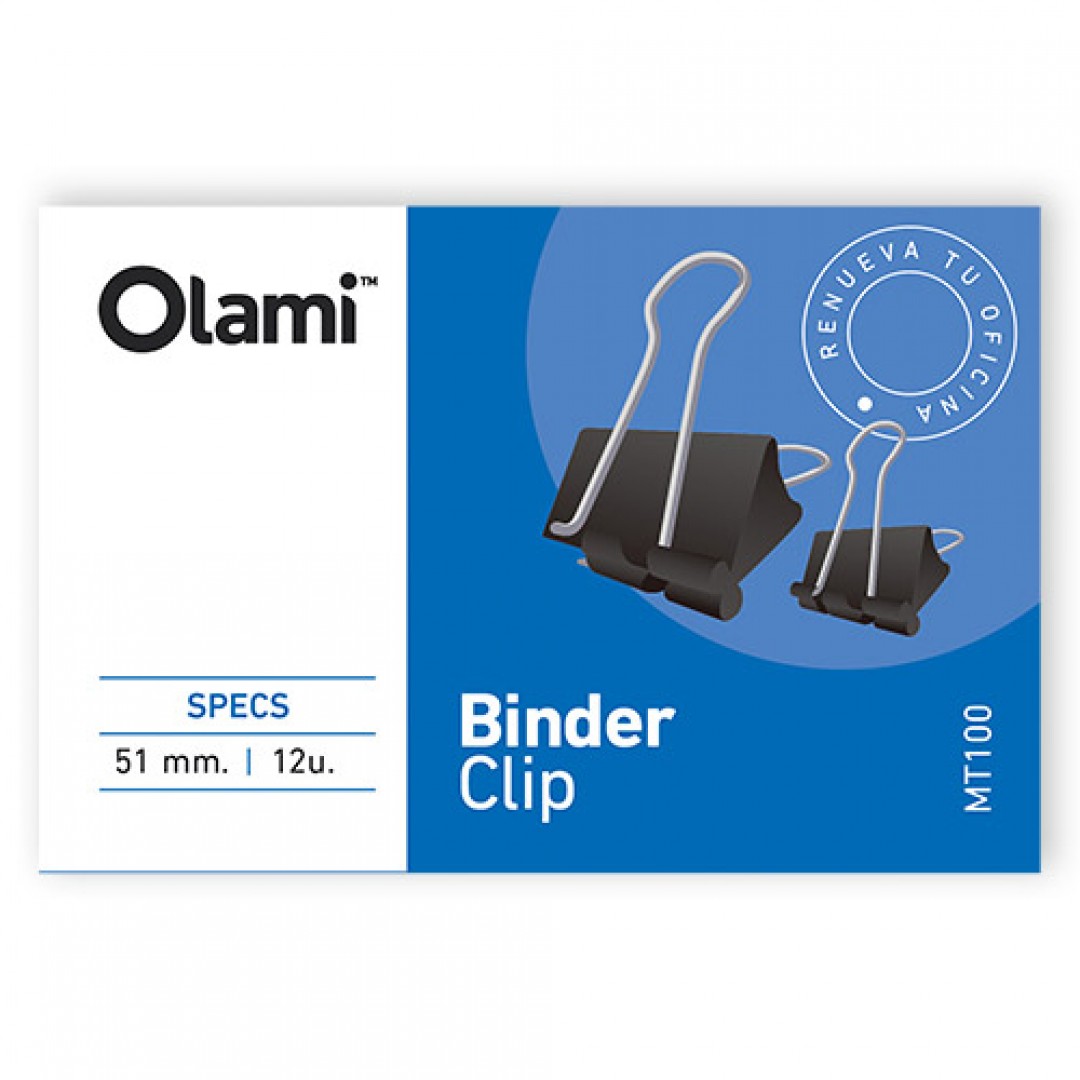 aprietapapeles-binder-51mm-olami-x-12-unidades-56570