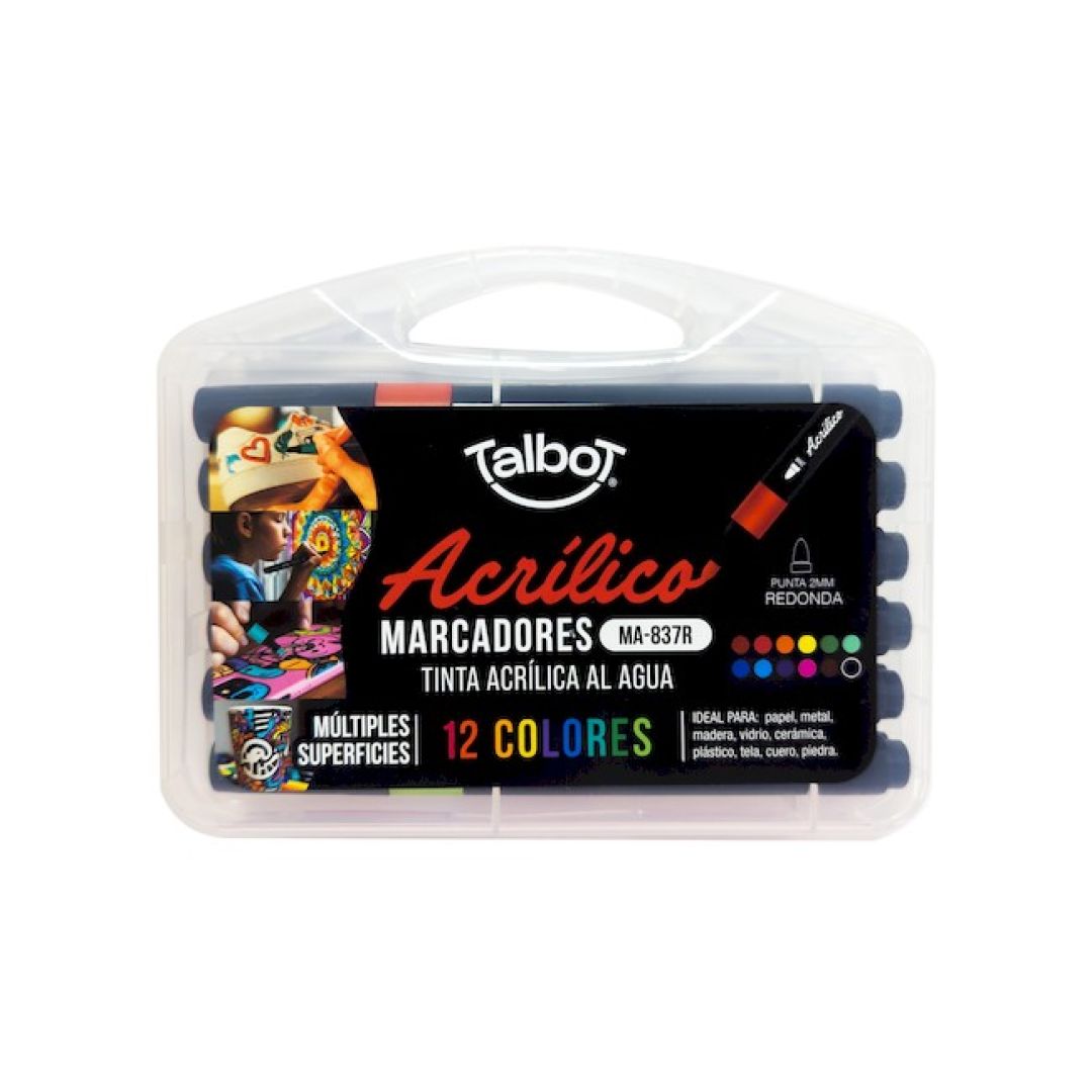 marcador-talbot-acrilico-valija-x12u-1795