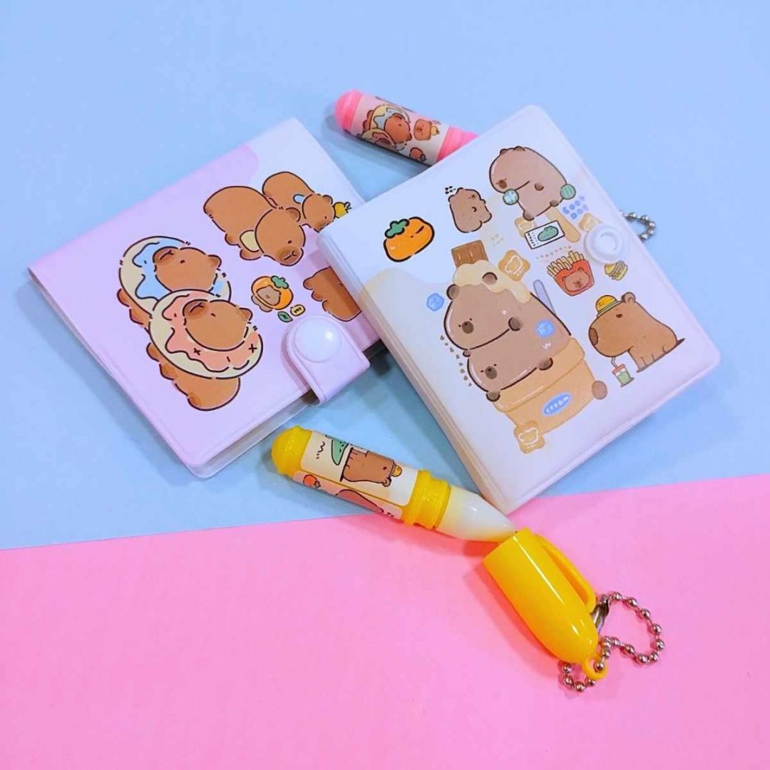libreta-mini-cboligrafo-capybara-colours-57004