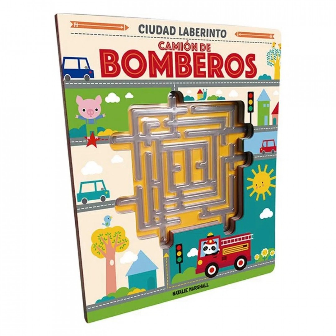 libro-latinbooks-ciudad-laberinto-camion-de-bombero-oferta-56910