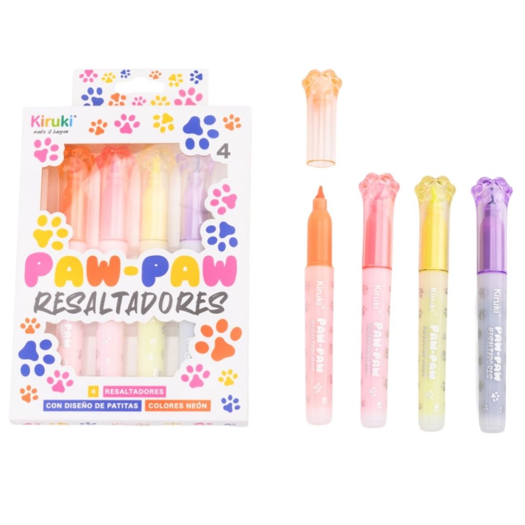 resaltadores-kiruki-paw-paw-x-4-unid-98118