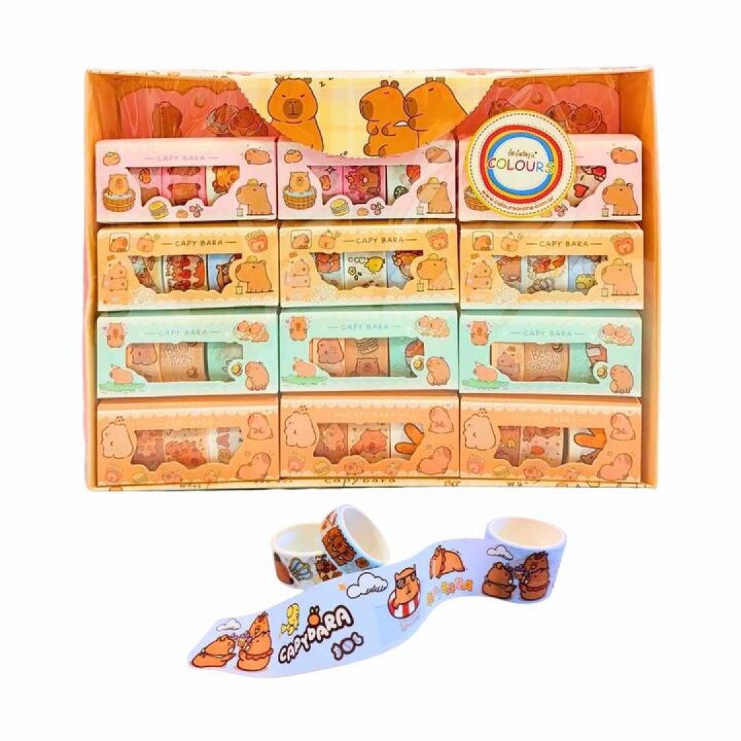 cinta-washi-tape-capybara-4-rollitos-10009