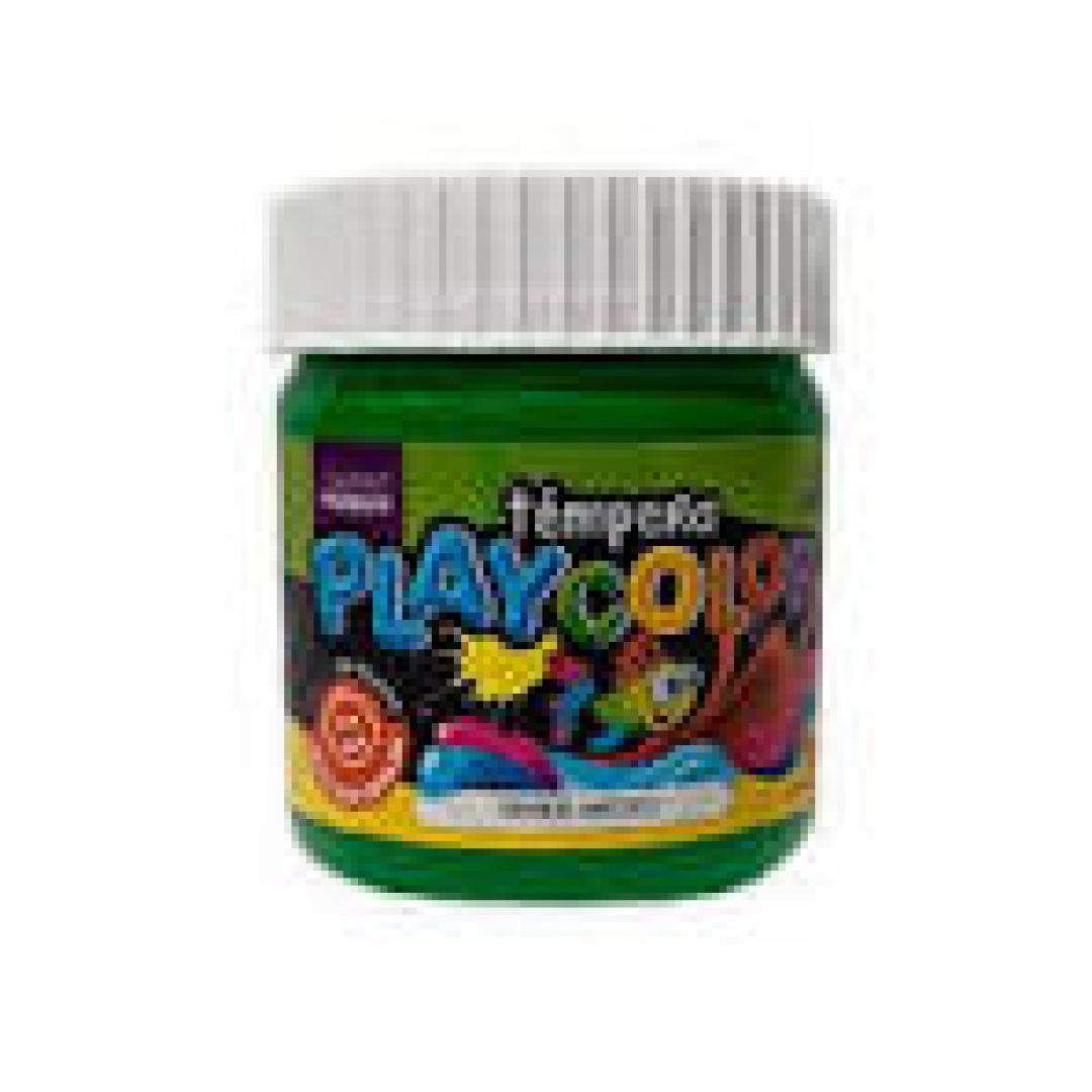 tempera-playcolor-pote-x250grsverde-oscuro-500012