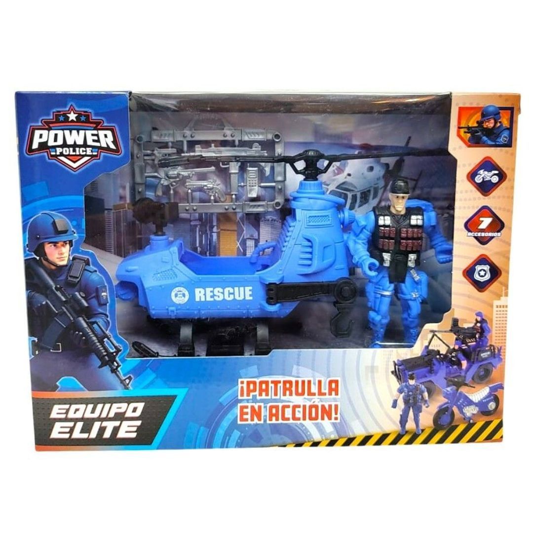 set-de-policia-con-helicoptero-en-caja-23-x-7-x-18-cm-em-8089