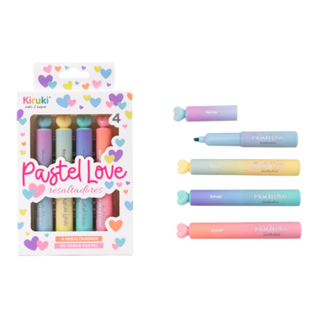 resaltadores-kiruki-love-pastel-x-4-unid-1211