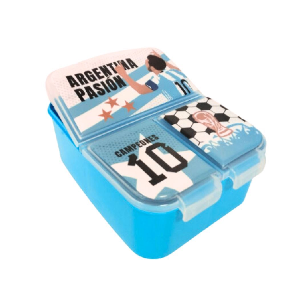 sandwichera-3-divisiones-futbol-18-x13-x-7-cm-em-10003